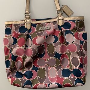 Coach Canvas Shoulder Bag